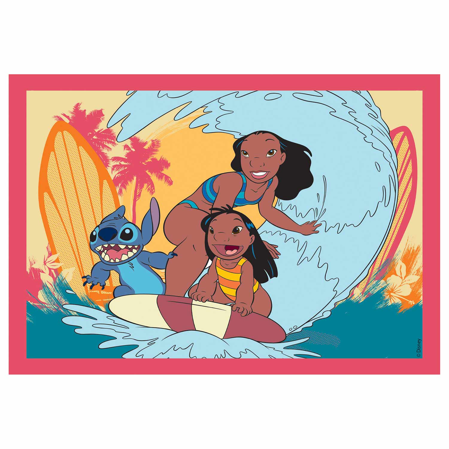 Puzzle Clementoni 12-16-20-24 Pecas Progressivo Disney Stitch 21745 ( Imagem 4 de 4 ) - Preview