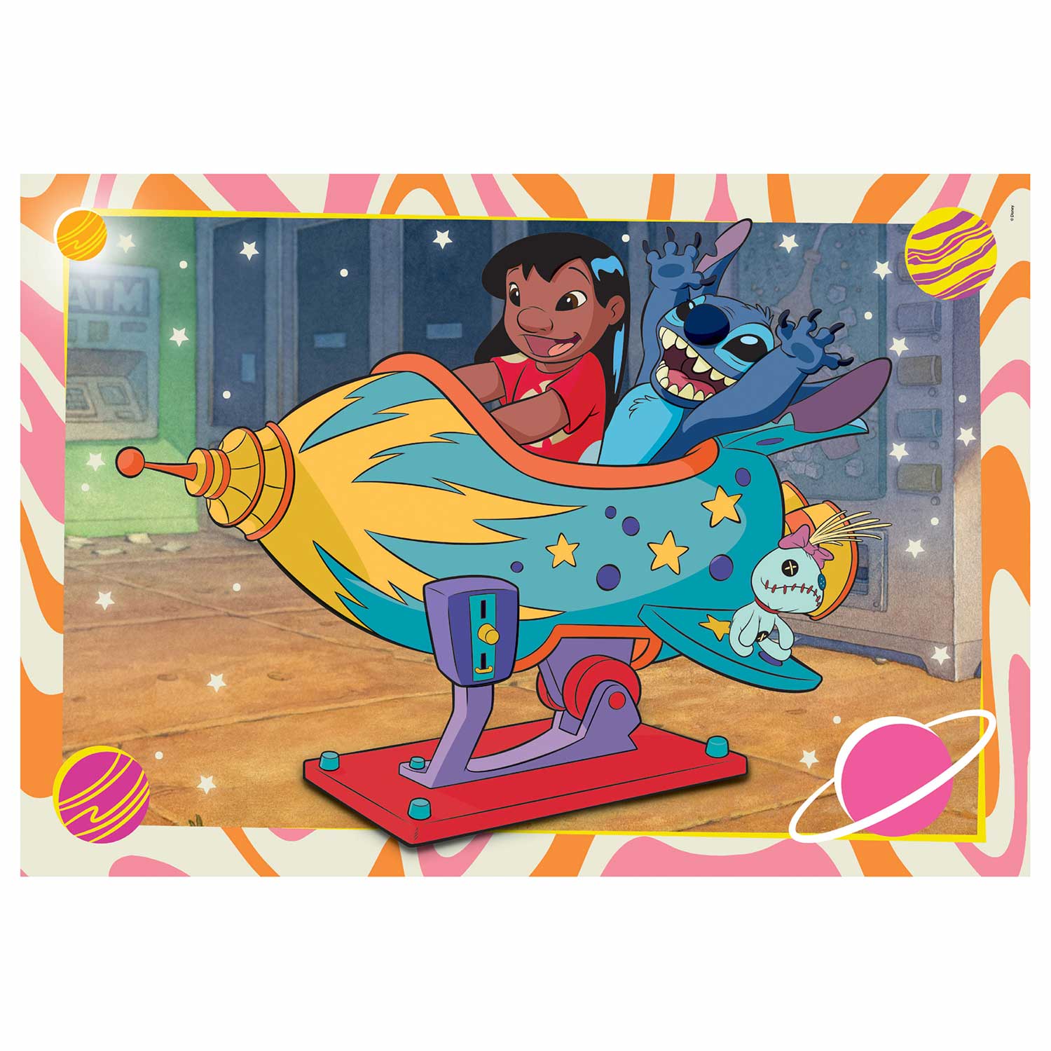 Puzzle Clementoni 2X60 Pecas Disney Stitch 24822 ( Imagem 2 de 4 ) - Preview
