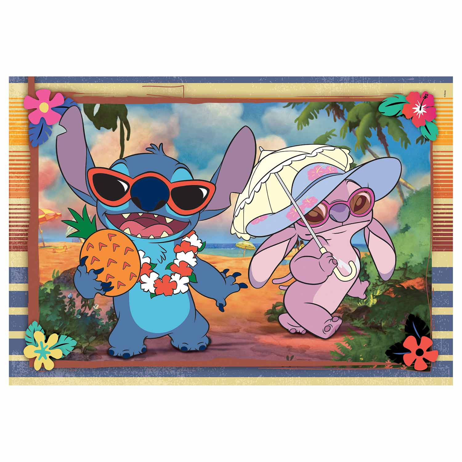 Puzzle Clementoni 2X60 Pecas Disney Stitch 24822 ( Imagem 3 de 4 ) - Preview
