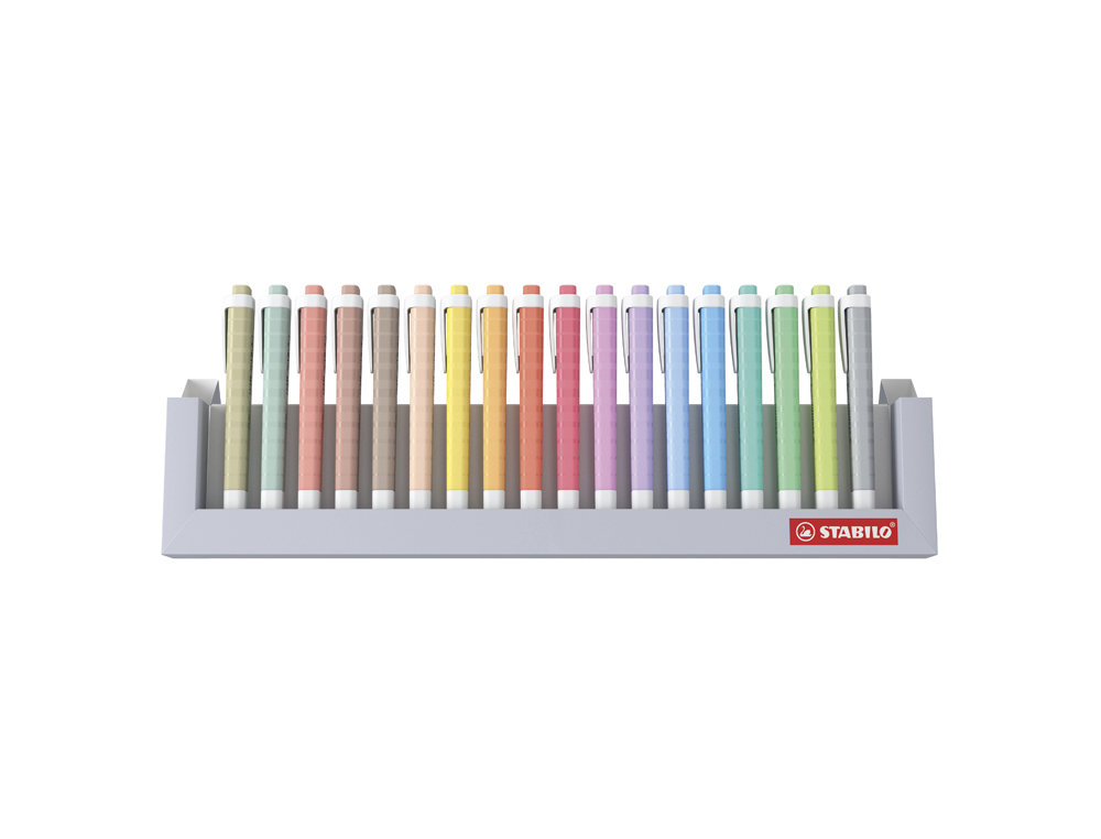 Rotulador stabilo fluorescente swing cool nature colors estuche de 18 unidades colores surtidos ( Imagem 5 de 5 ) - Preview