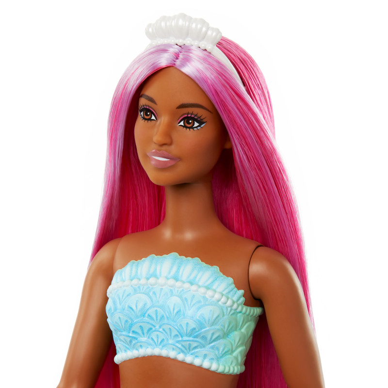 Barbie Dreamtopia Sereia Cabelo Rosa e Lilás ( Imagem 2 de 4 ) - Preview
