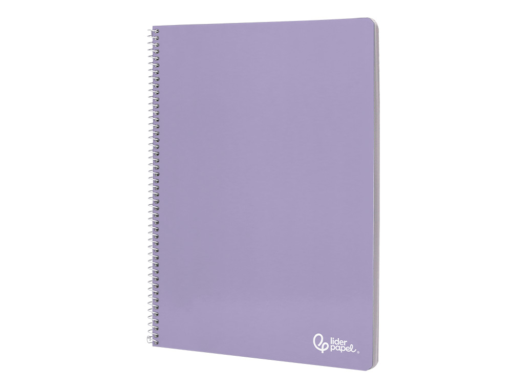 Caderno espiral liderpapel din a4 smart capa suave 80 f 75 gr quadricula 5 mm com margem cores sortidas ( Imagem 4 de 9 ) - Preview