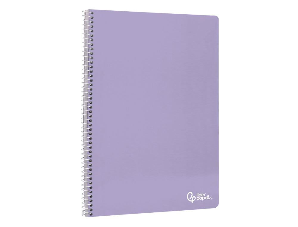 Caderno espiral liderpapel din a4 smart capa suave 80 f 75 gr quadricula 5 mm com margem cores sortidas ( Imagem 5 de 9 ) - Preview