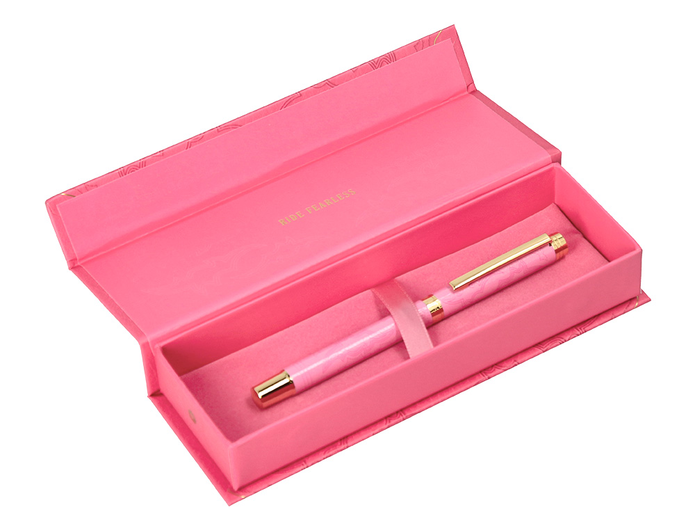 Roller belius wild west aluminio cor rosa dourado tinta cor preto caixa de design ( Imagem 5 de 10 ) - Preview