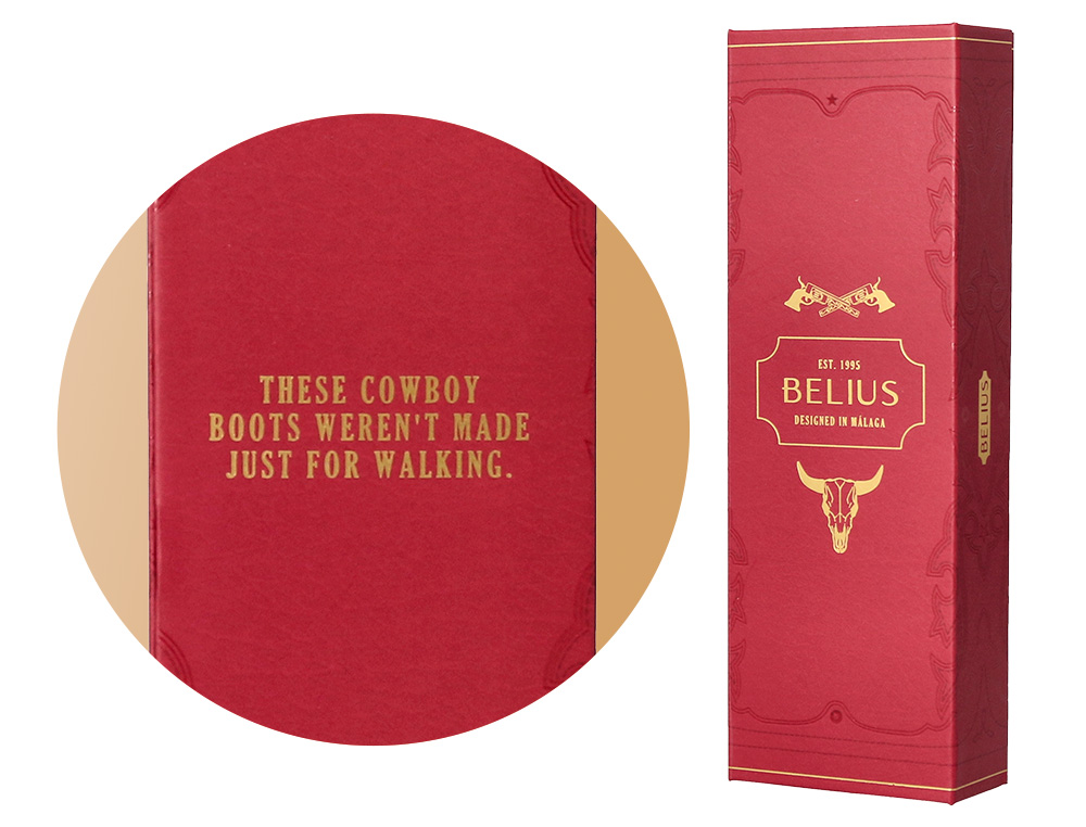 Esferografica belius wild west aluminio cor granate celeste dourado tinta cor azul caixa de design ( Imagem 2 de 10 ) - Preview