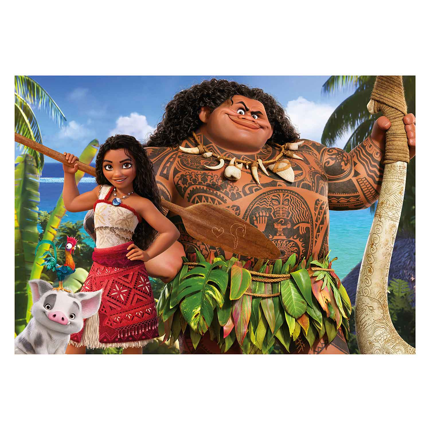 Multi 4 Puzzles Educa 50-80-100-150 Vaiana 2 ( Imagem 3 de 4 ) - Preview