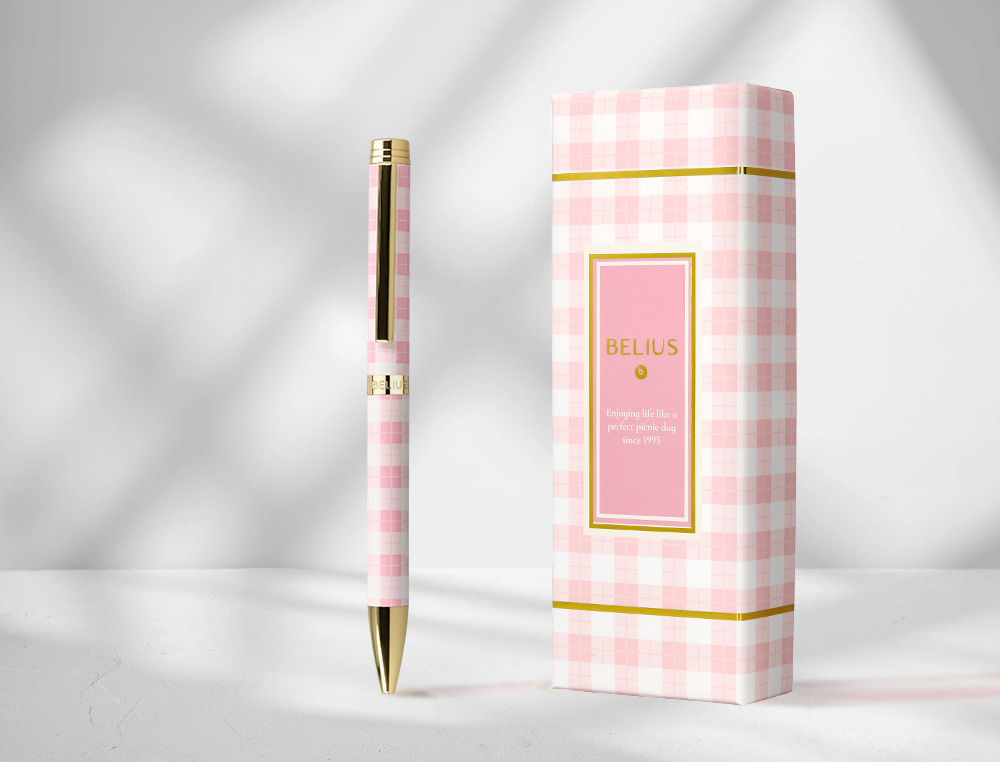 Roller belius picnic aluminio cor rosa celeste dourado tinta cor preto caixa de design ( Imagem 3 de 15 ) - Preview