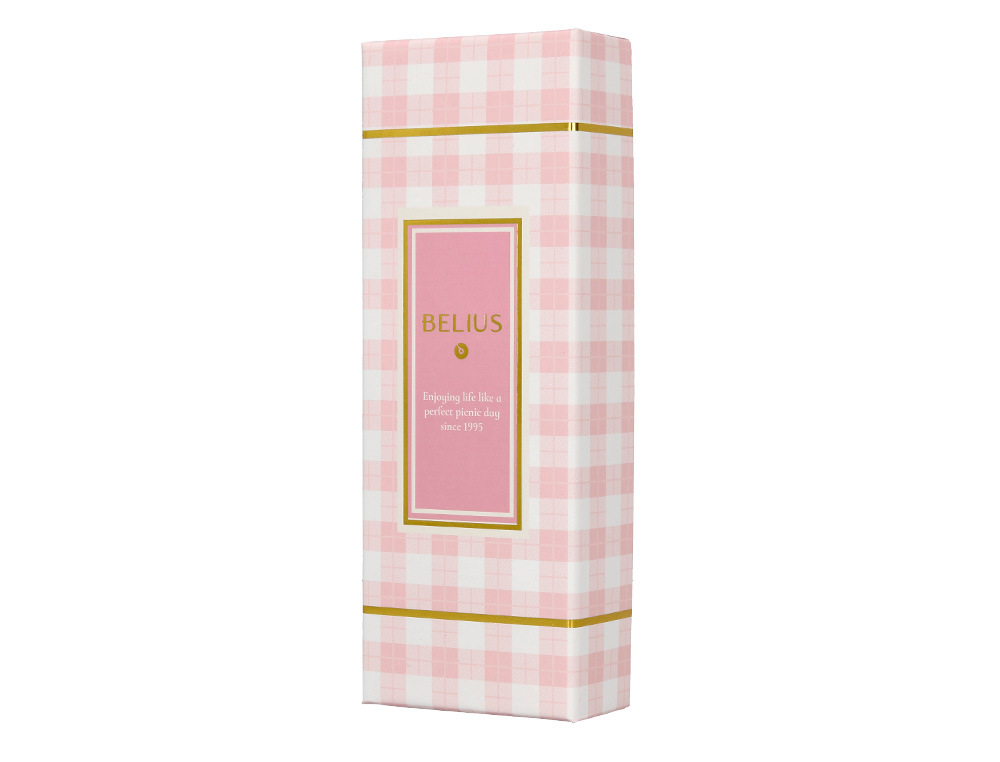 Roller belius picnic aluminio cor rosa celeste dourado tinta cor preto caixa de design ( Imagem 5 de 15 ) - Preview