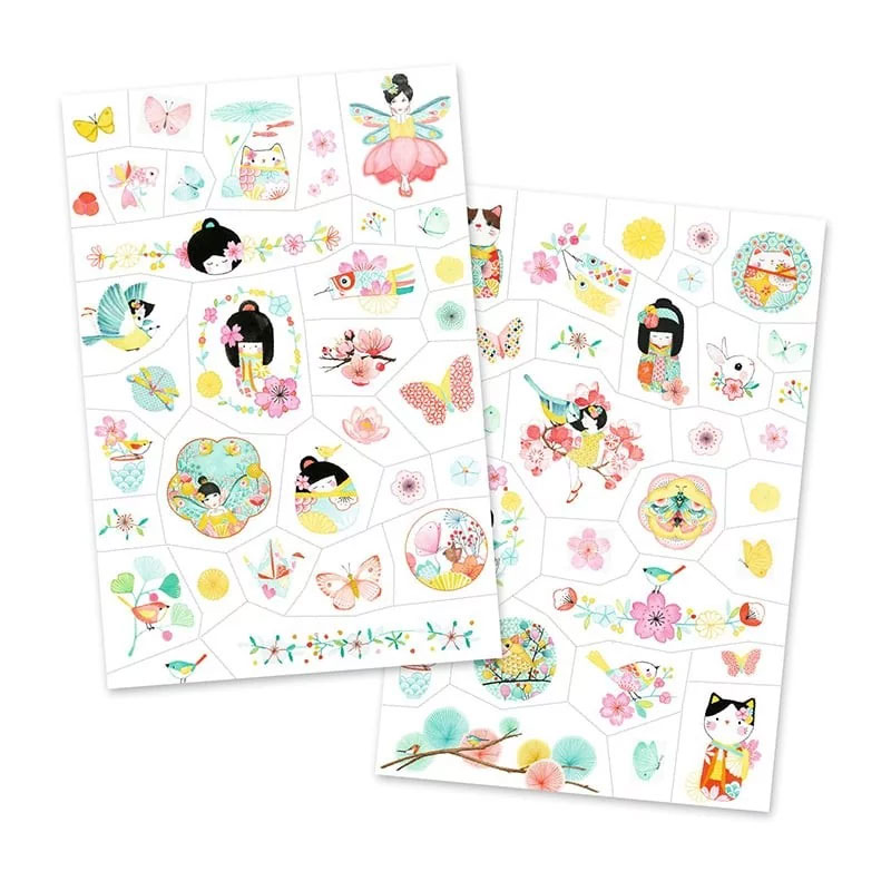 50 Tatuagens - Sakura Djeco Dj09619 ( Imagem 2 de 2 ) - Preview