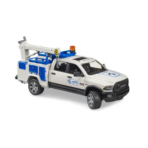 Carrinha De Servico Ram 2500 Com Farol Giratorio 1:16 44Cm Bruder 02509 ( Imagem 2 de 3 ) - Preview