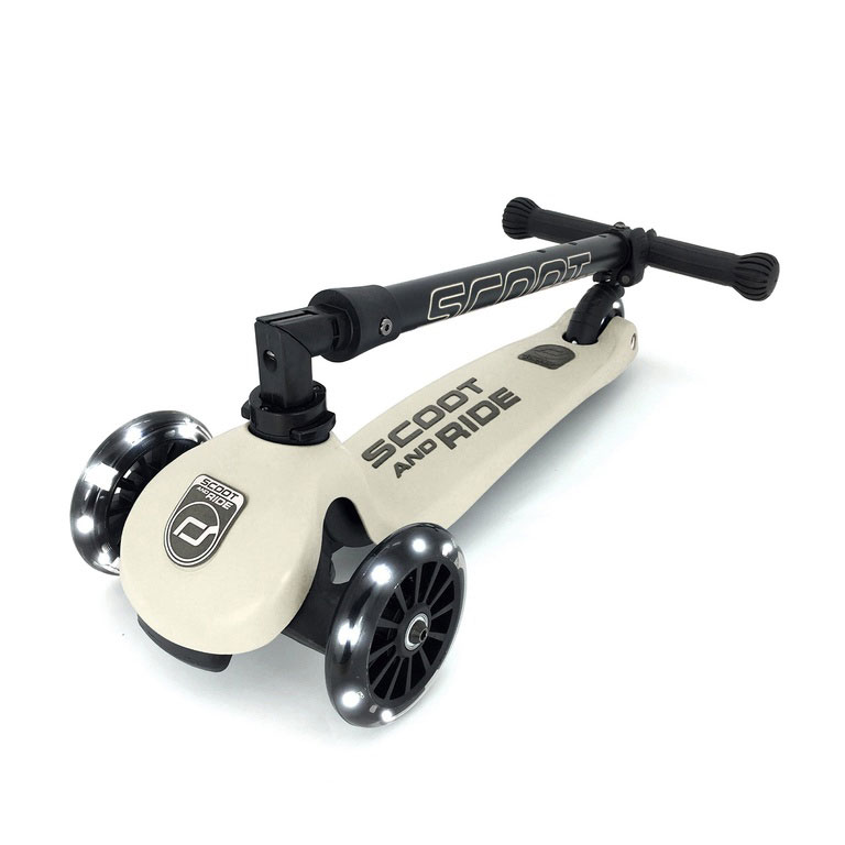 Trotinete Highwaykick 3 Led Bege Scoot And Ride 96344 ( Imagem 2 de 4 ) - Preview