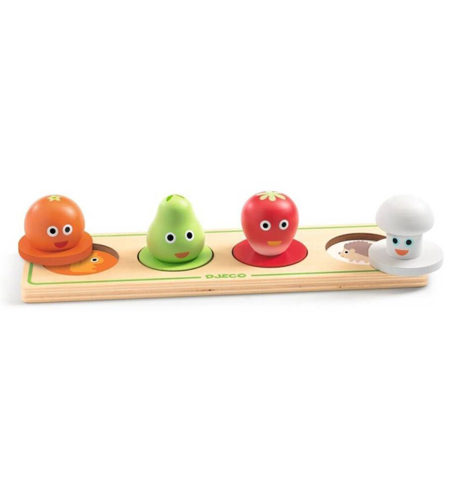 Vegi N Co - Puzzle Com Vegetais E Frutas Djeco Dj01121 ( Imagem 2 de 2 ) - Preview