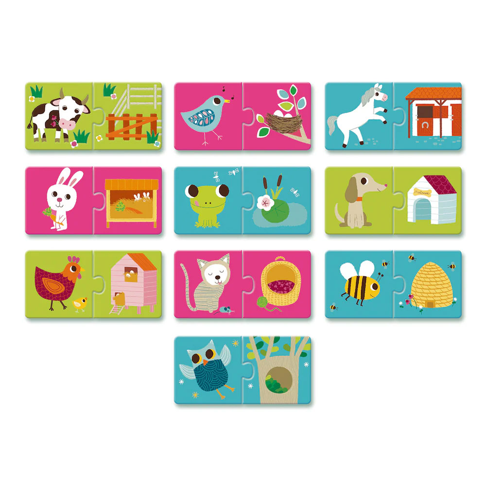 Puzzle Duo Habitat ( Imagem 2 de 2 ) - Preview