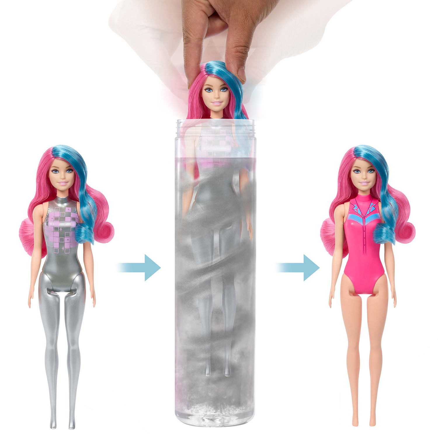 Barbie Color Reveal Sortido Surpresa Mattel Jcp01 ( Imagem 3 de 4 ) - Preview