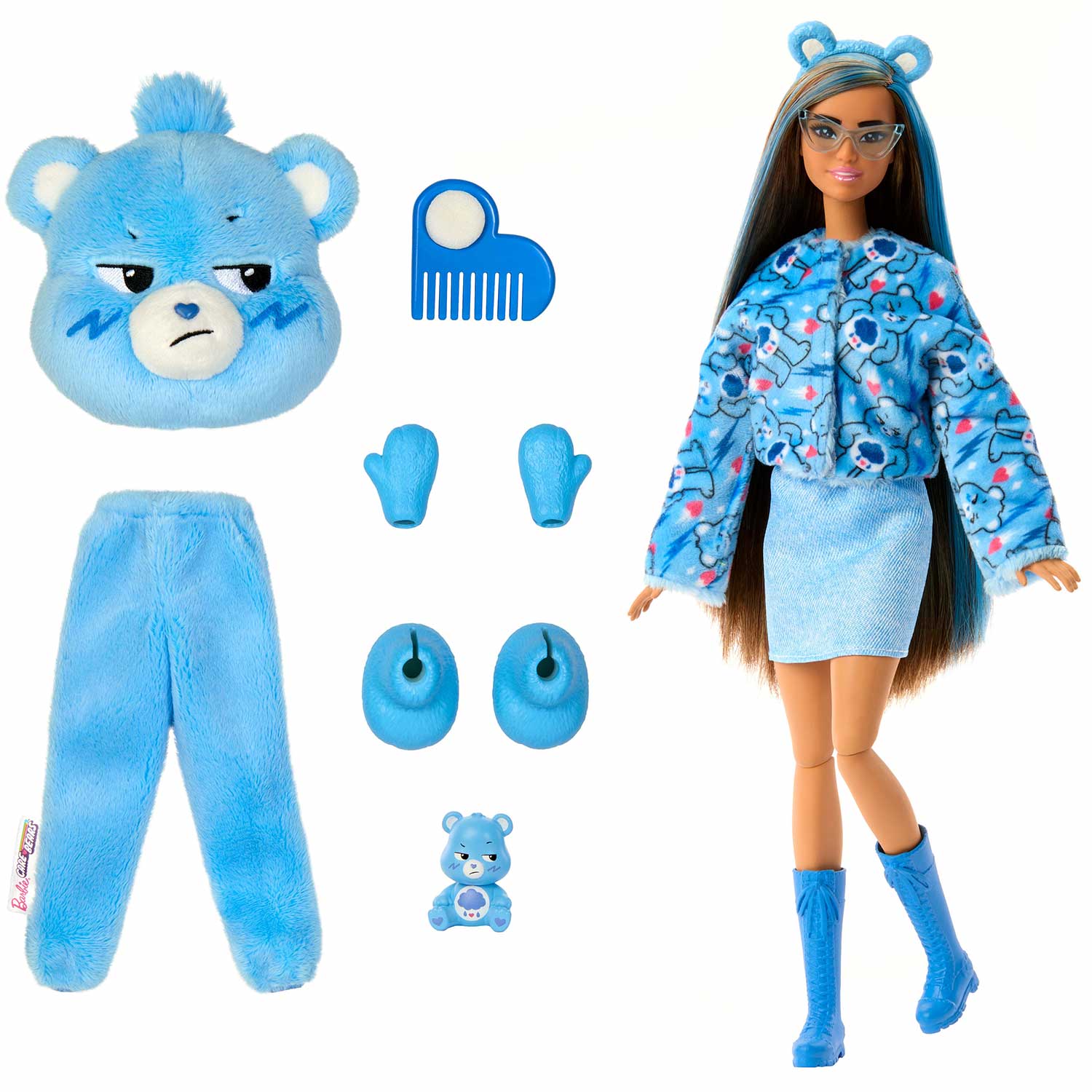Barbie Cutie Reveal Ursos Amorosos Azul Mattel Jcn93/Jcn96 ( Imagem 4 de 4 ) - Preview
