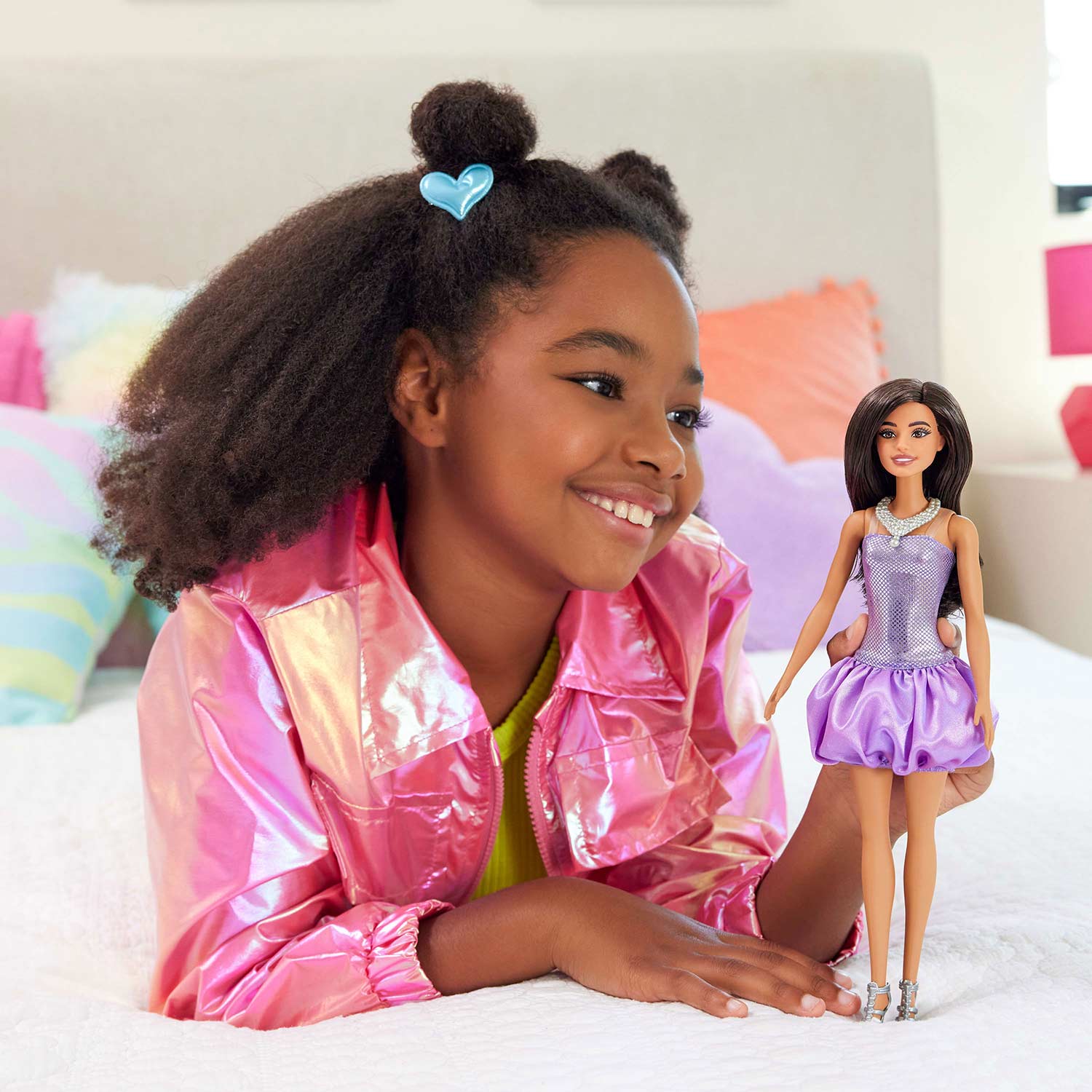 Barbie Fashionista Vestido Roxo Fbr37/Hyt92 ( Imagem 2 de 4 ) - Preview