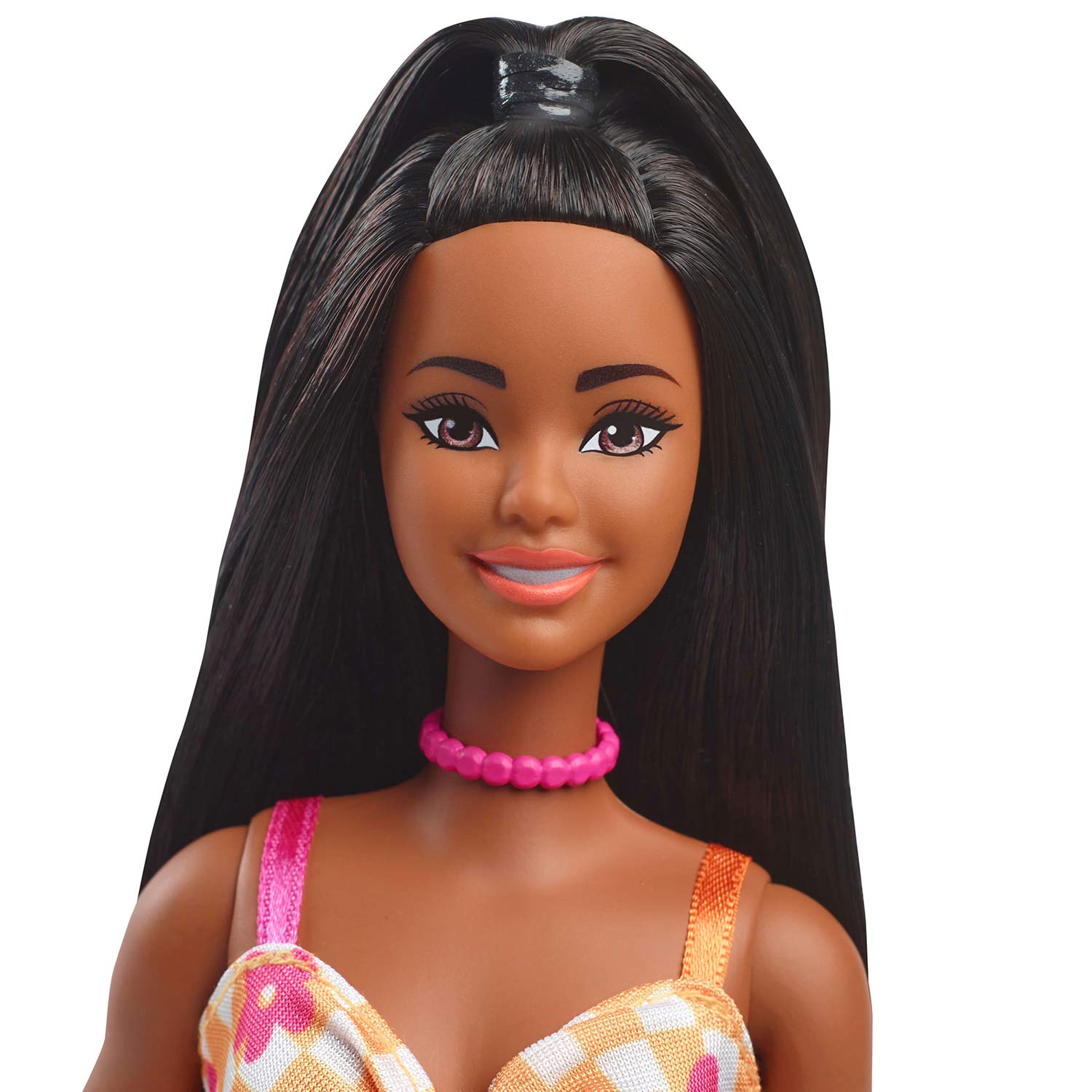 Barbie Fashionista Vestido Xadrez Com Flores Fbr37/Hyt91 ( Imagem 3 de 4 ) - Preview