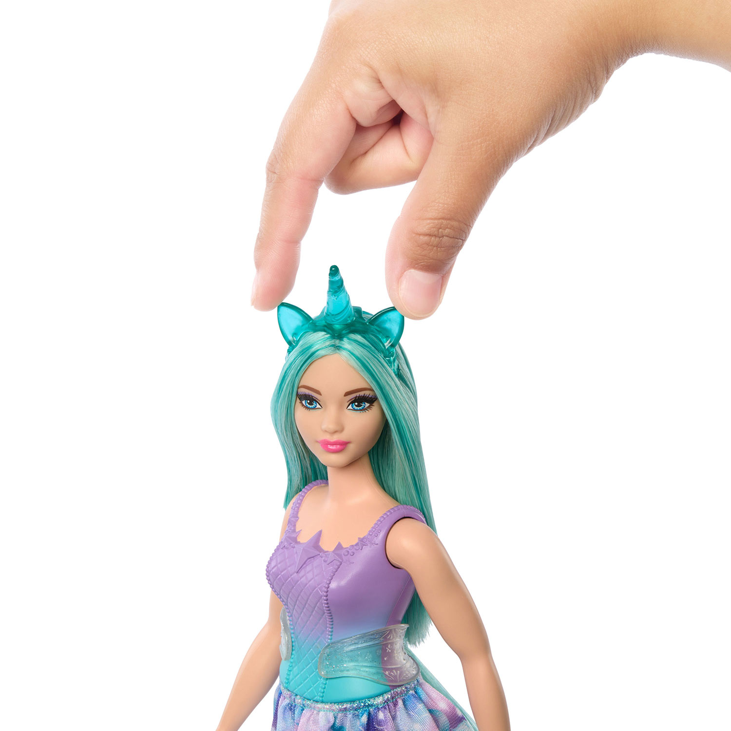 Barbie Unicornio Verde Mattel Hrr12/Hrr15 ( Imagem 2 de 4 ) - Preview