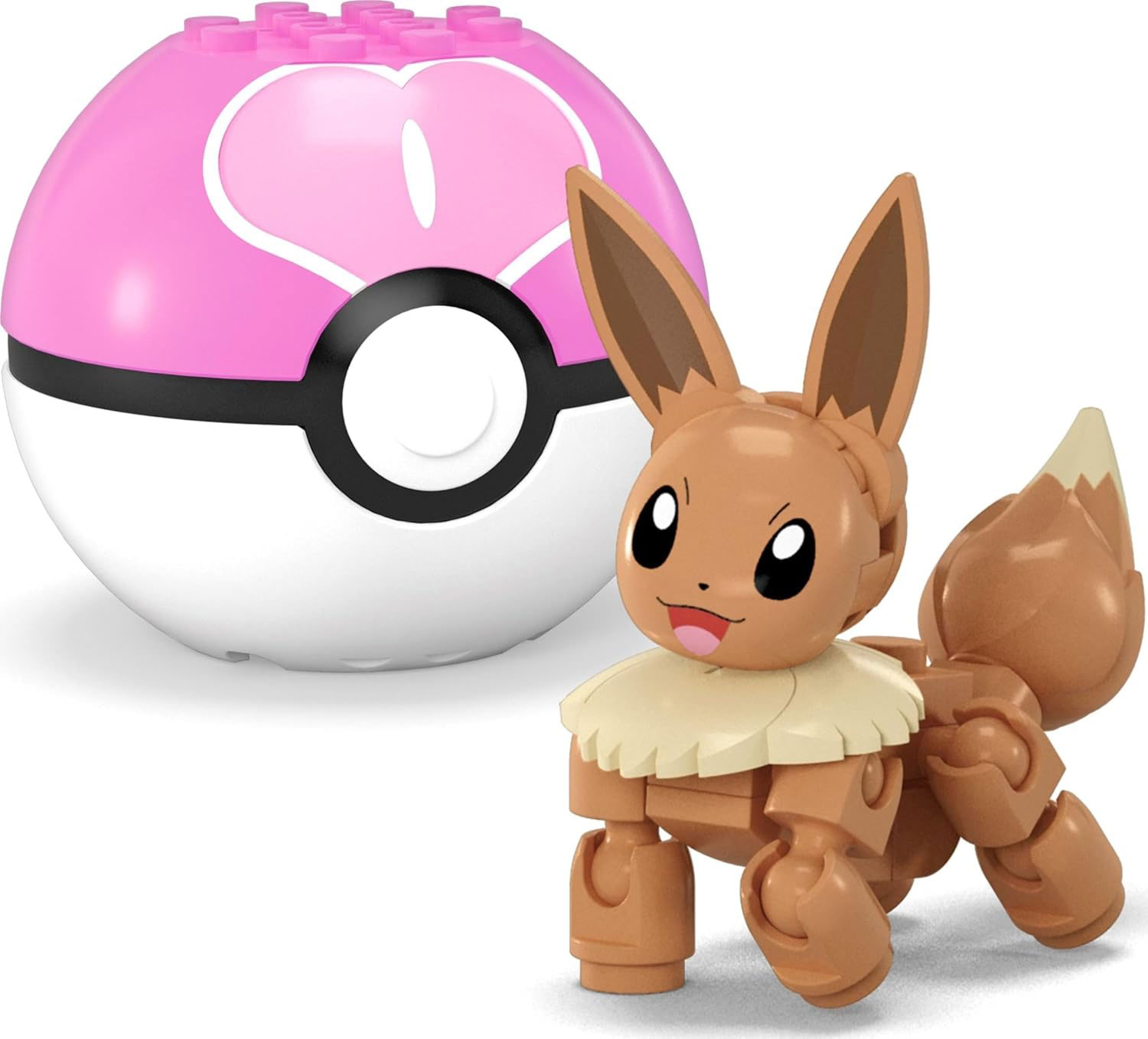 Mega Pokemon Construx Pokebola Charmander & Eevee 40 Pecas Mattel Hxp11/Jcr81 ( Imagem 4 de 4 ) - Preview