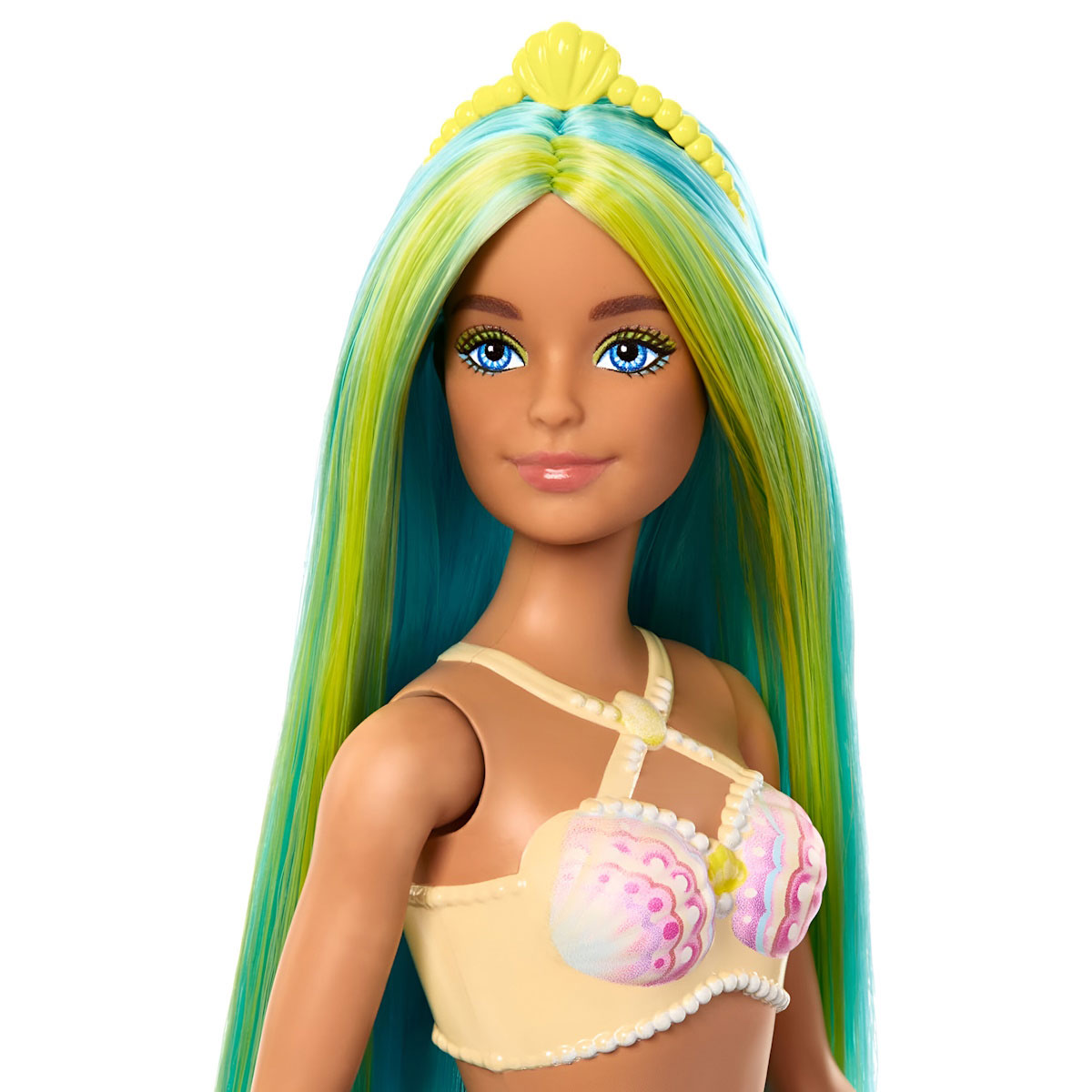 Barbie Dreamtopia Sereia Cabelo Azul e Amarelo ( Imagem 4 de 4 ) - Preview