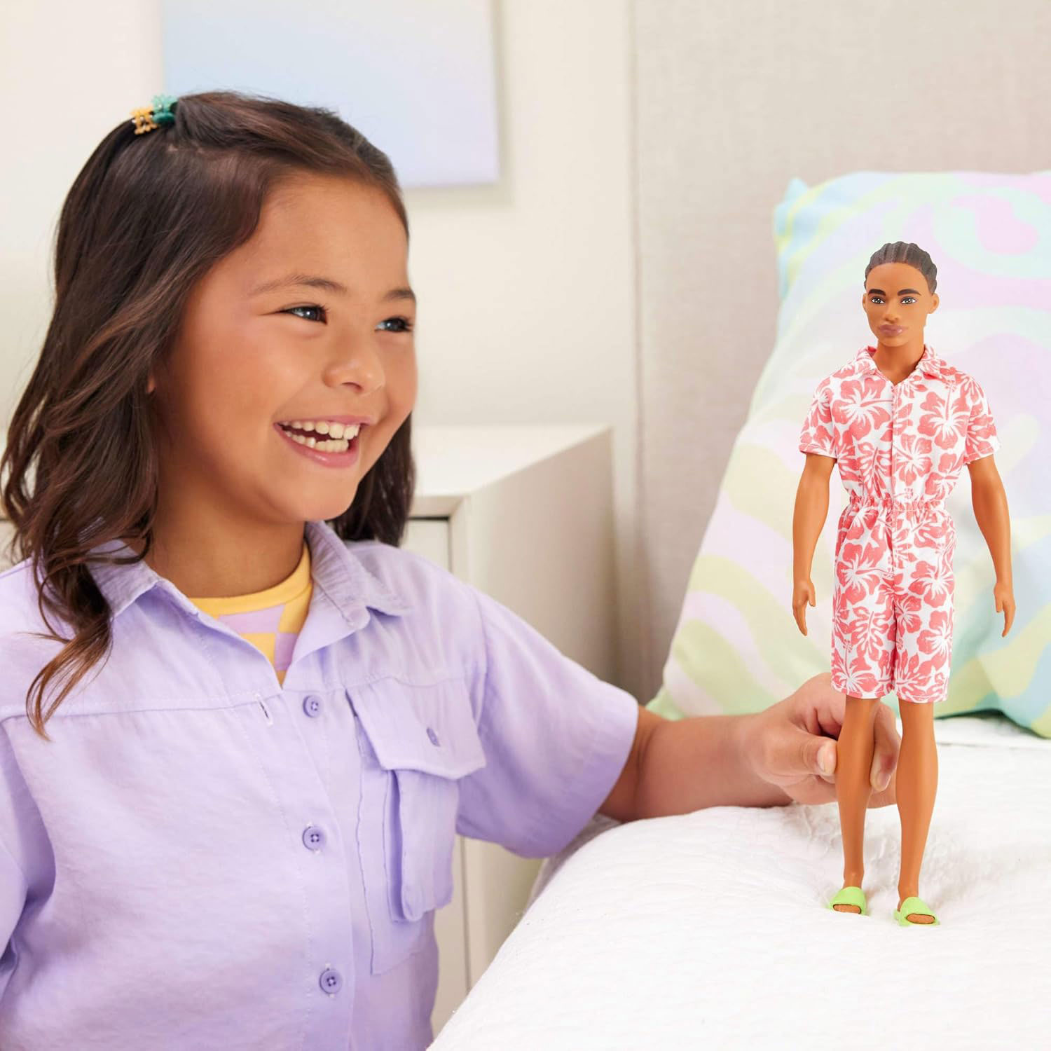 Barbie Fashionistas Ken - com Macacão Havaiano ( Imagem 2 de 4 ) - Preview