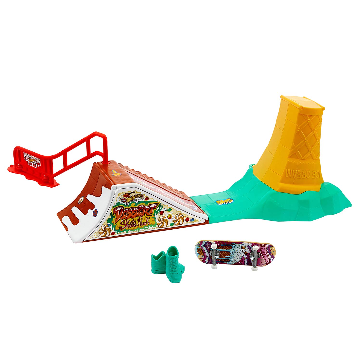 Hot Wheels Skate Drop-in Set: Skate Park ( Imagem 3 de 3 ) - Preview