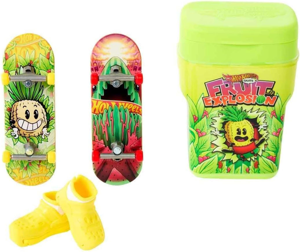 Hot Wheels Skate dedos Fruit Explosion con caja de Chicles ( Imagem 2 de 2 ) - Preview