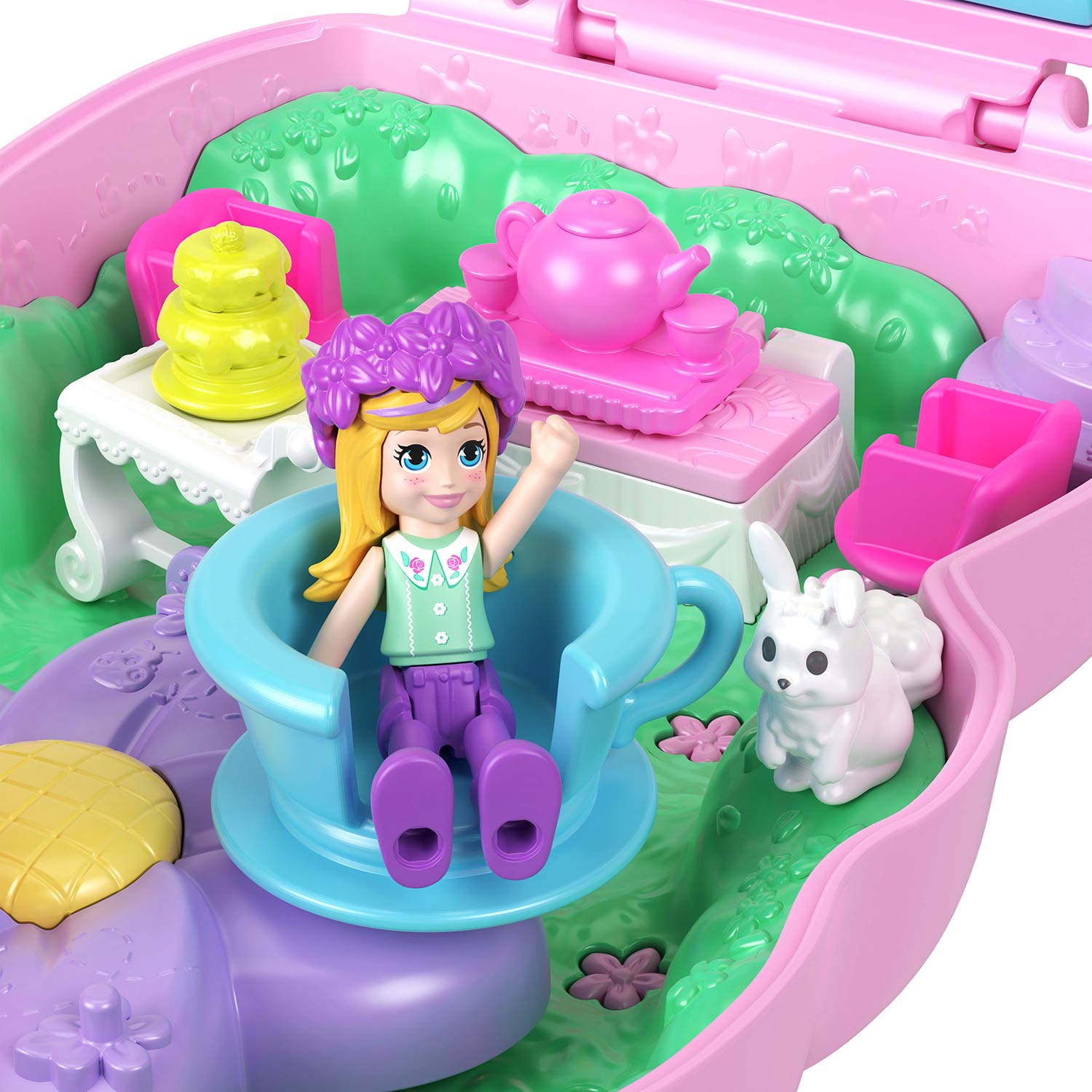 Polly Pocket Estojo Animalzinho Coelhinho de Estimação ( Imagem 3 de 4 ) - Preview