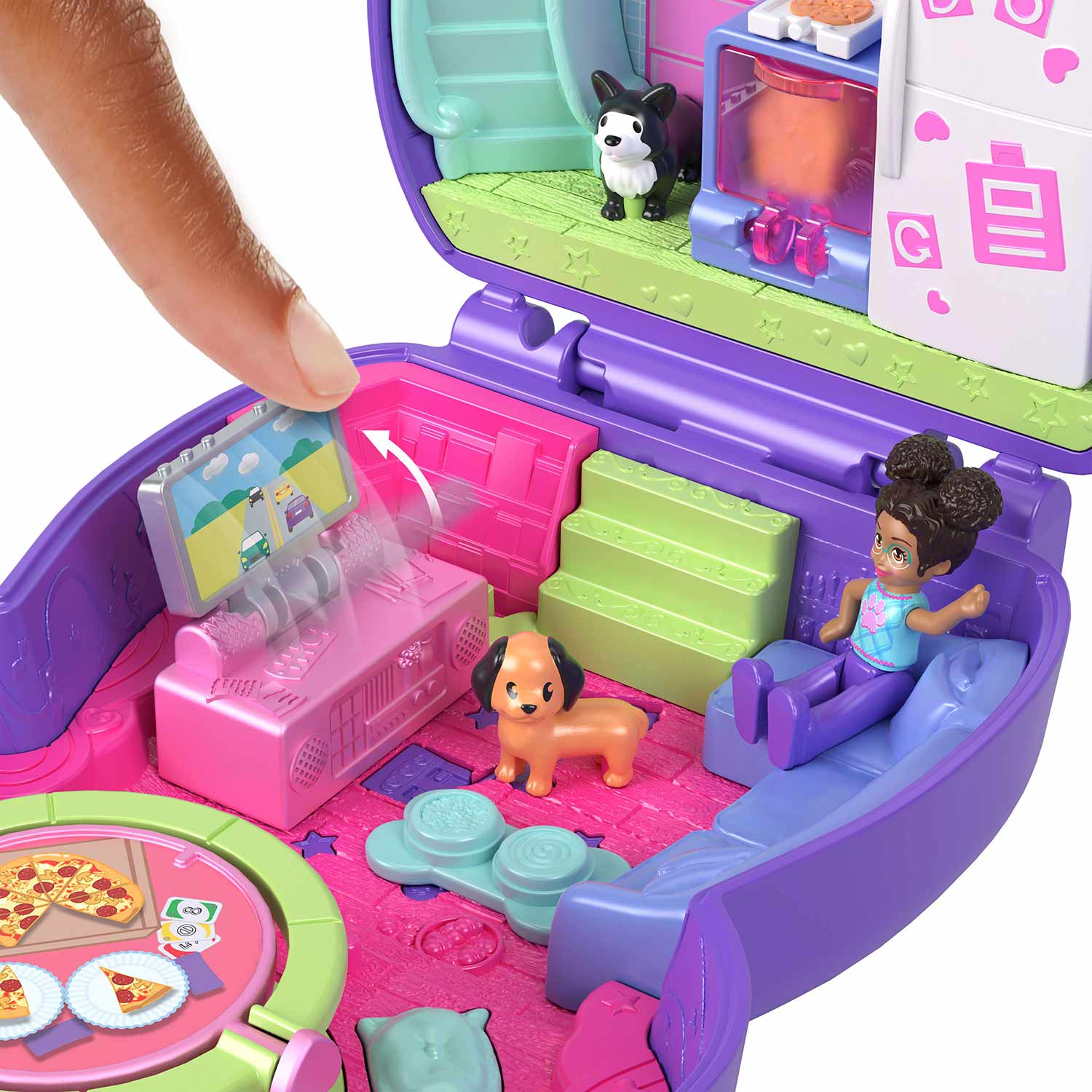 Polly Pocket noite do pijama do cachorro Mattel jfg56/jcr38 ( Imagem 3 de 4 ) - Preview