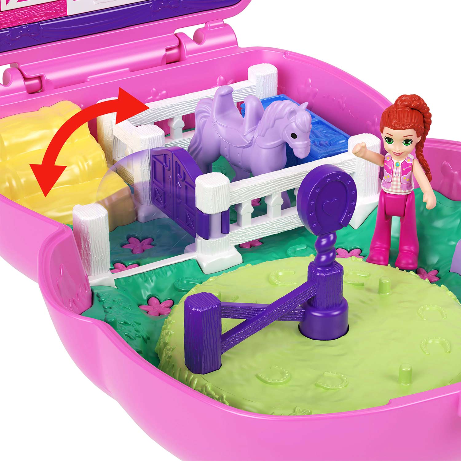 Polly Pocket Rodeo do Ponei Mattel jfg56/jcr39 ( Imagem 4 de 4 ) - Preview