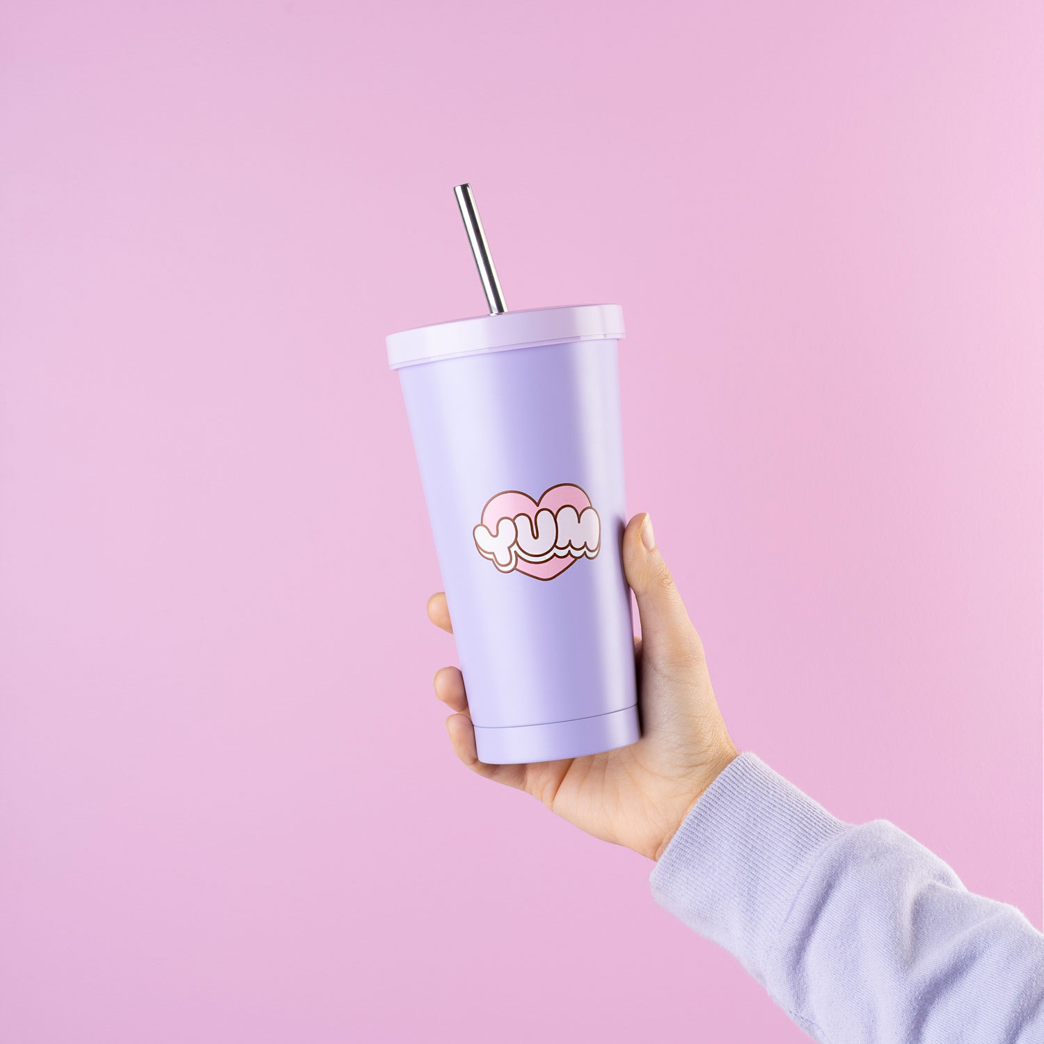 Copo Com Palhinha Pusheen Moments 550Ml Vm03 ( Imagem 3 de 4 ) - Preview