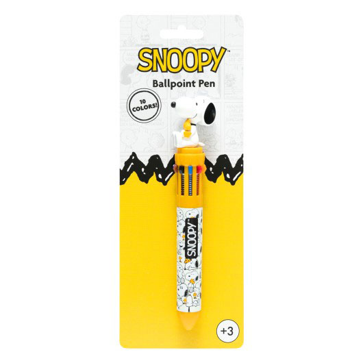 Esferográfica De 10 Cores Snoopy Lazy Days B3Dge015 ( Imagem 3 de 4 ) - Preview