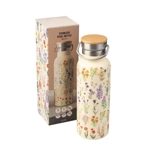 Garrafa Térmica Wild Flowers 500Ml Bma01 ( Imagem 2 de 4 ) - Preview