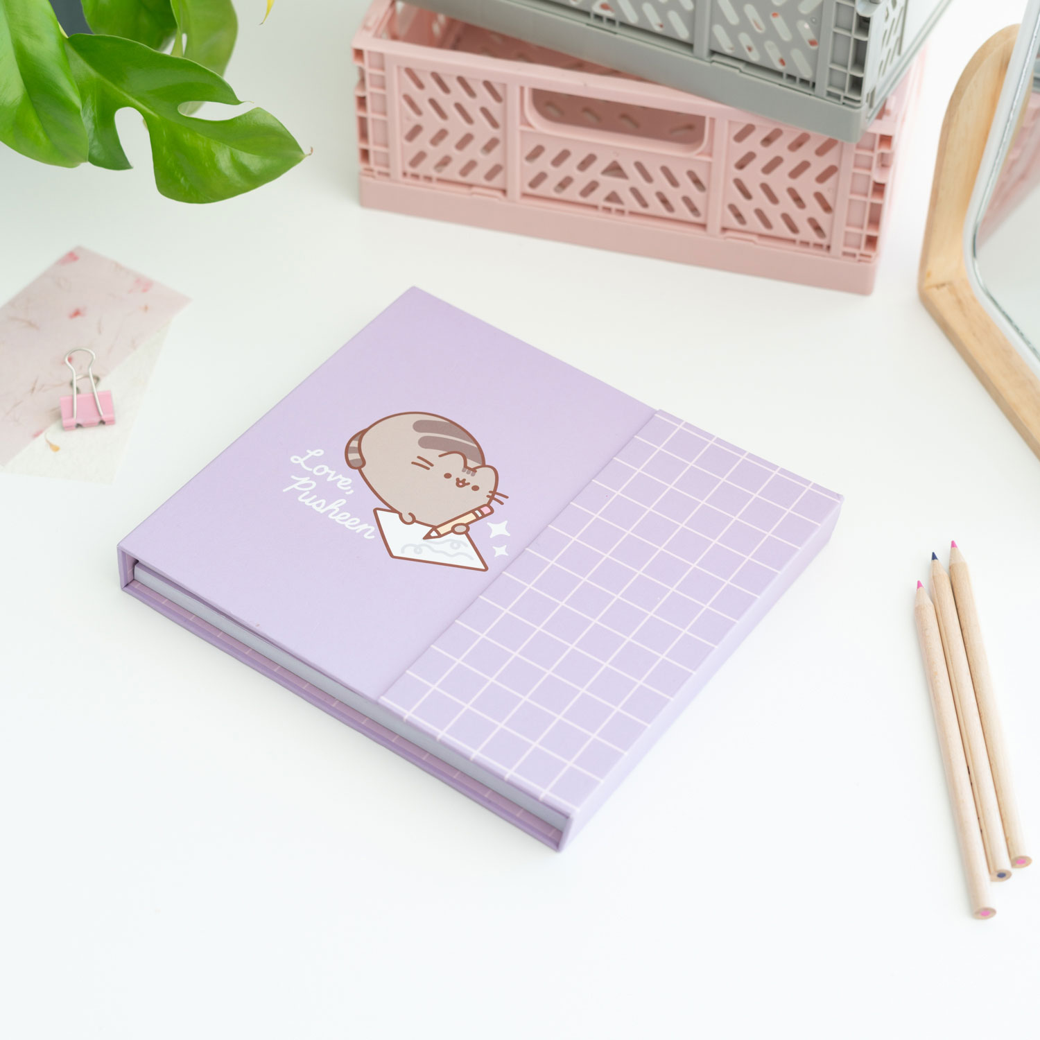 Planificador Semanal Pusheen Moments 50X16,7Cm Com Notas Adesivas Psna003 ( Imagem 2 de 4 ) - Preview