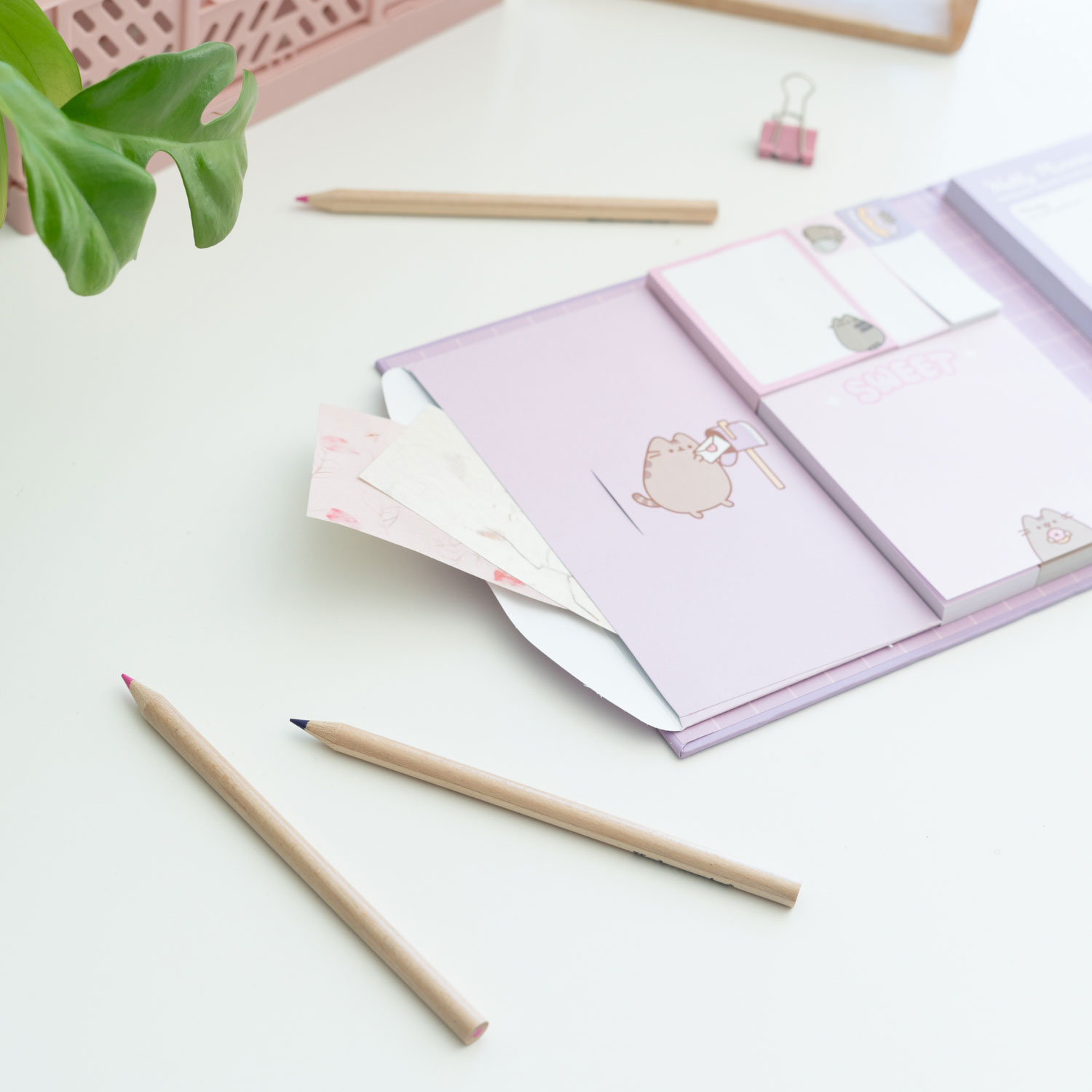 Planificador Semanal Pusheen Moments 50X16,7Cm Com Notas Adesivas Psna003 ( Imagem 3 de 4 ) - Preview