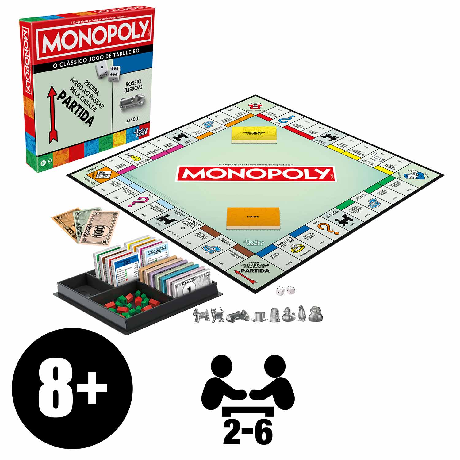 HASBRO - MONOPOLY - P187256 ( Imagem 4 de 4 ) - Preview