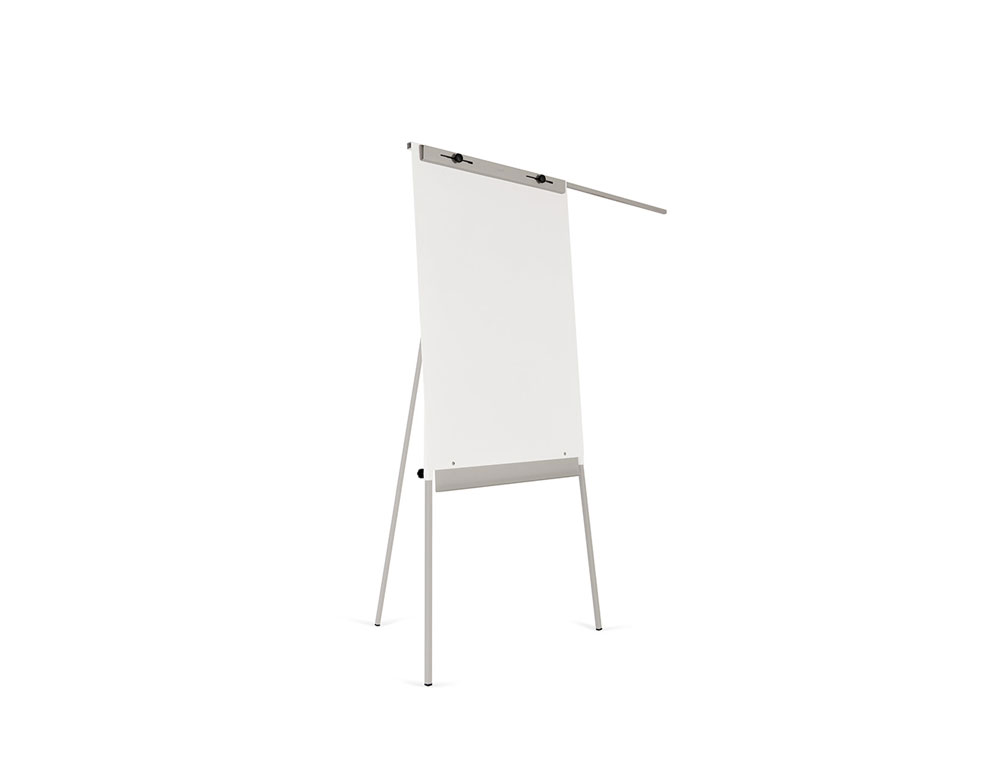 Quadro branco rocada com tripe para conferencias magnetica lacada braco extensivel 68x104 cm altura ( Imagem 3 de 14 ) - Preview