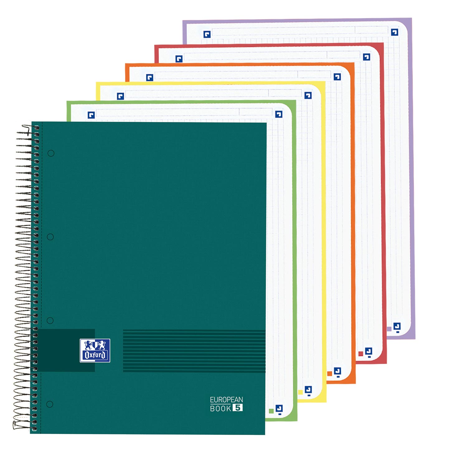 Caderno A4 Capa Dura Espiral Oxford & You Quadriculado 120Fl 90G Cores Neutras Sortido 400159032 E5 ( Imagem 3 de 4 ) - Preview