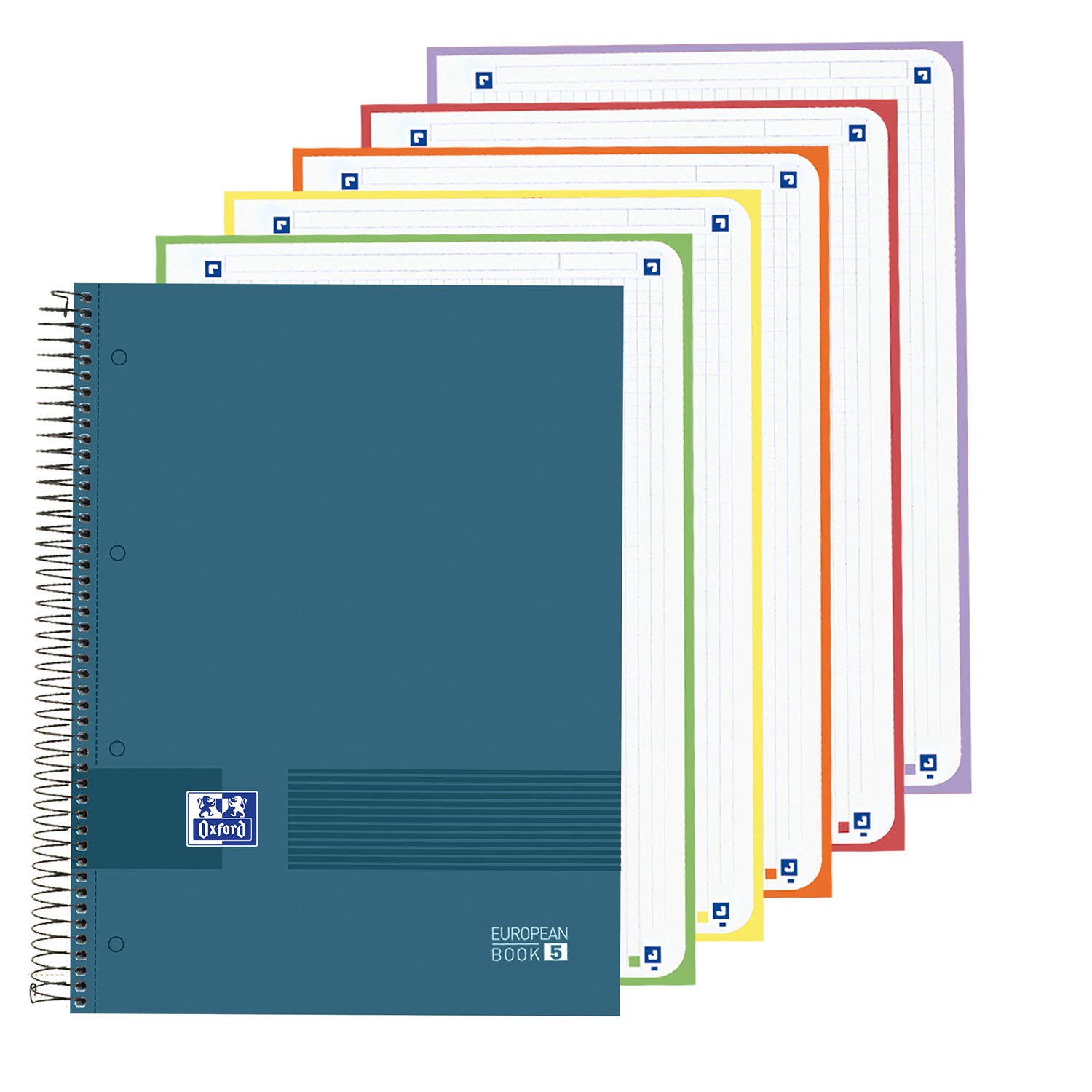 Caderno A4 Capa Dura Espiral Oxford & You Quadriculado 120Fl 90G Cores Neutras Sortido 400159032 E5 ( Imagem 4 de 4 ) - Preview