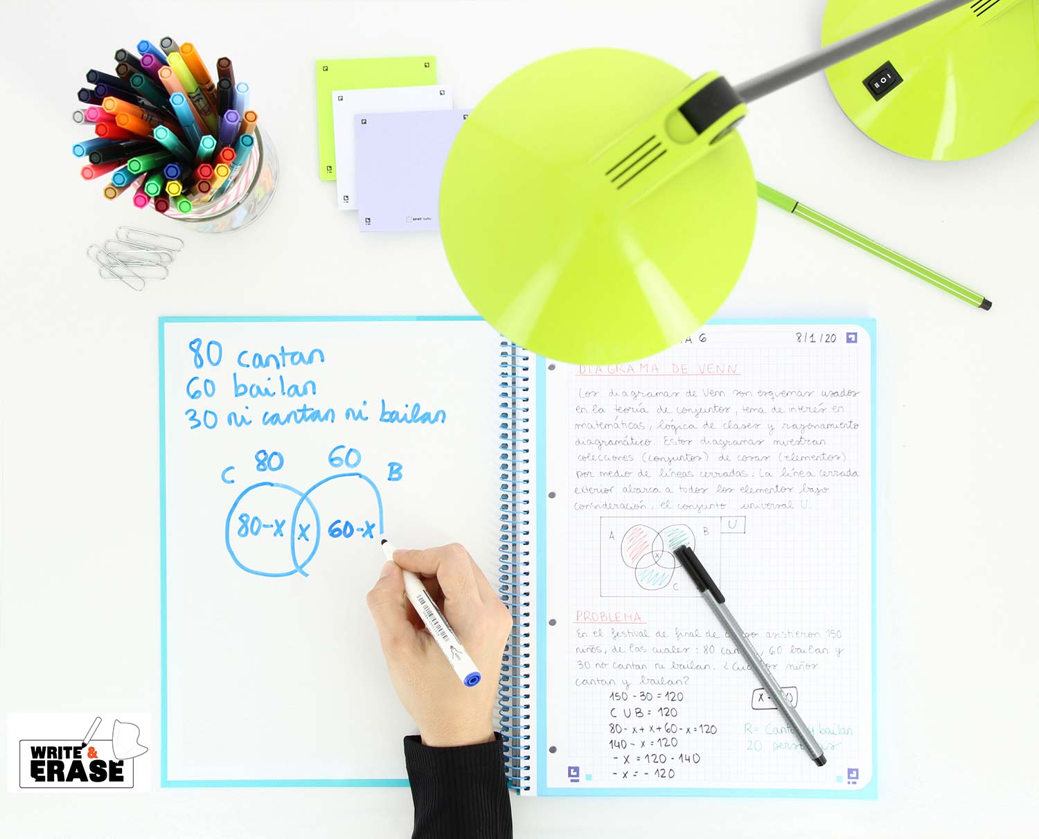 A5 Notebook, Hardcover, Spiral Bound, Oxford Classic, Lined, 80 Pages, 90g, Assorted Colors, 400186643 ( Imagem 2 de 2 ) - Preview