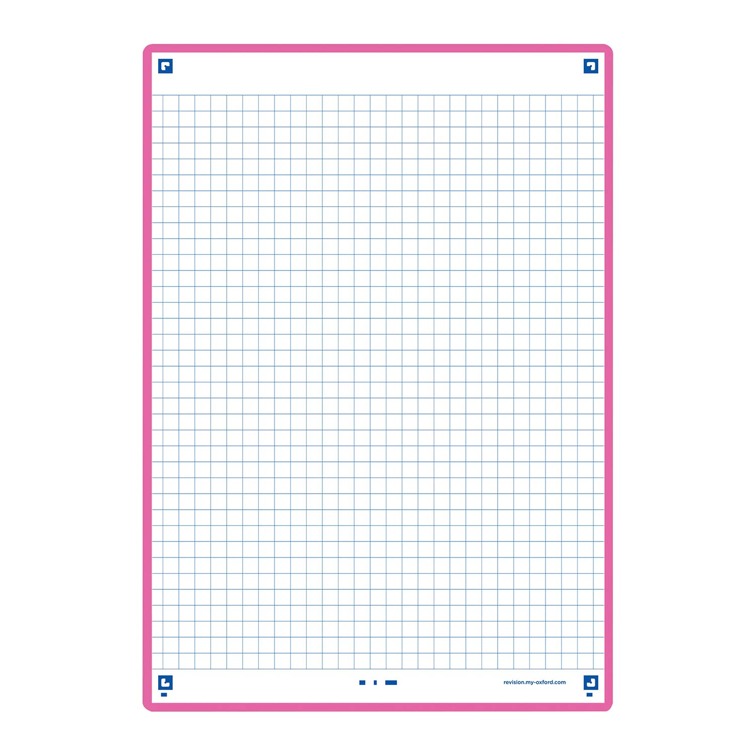 Ficha De Revisao 2.0 A5 Quadriculada Oxford Fuscia (30 Un) 400198778 ( Imagem 3 de 3 ) - Preview