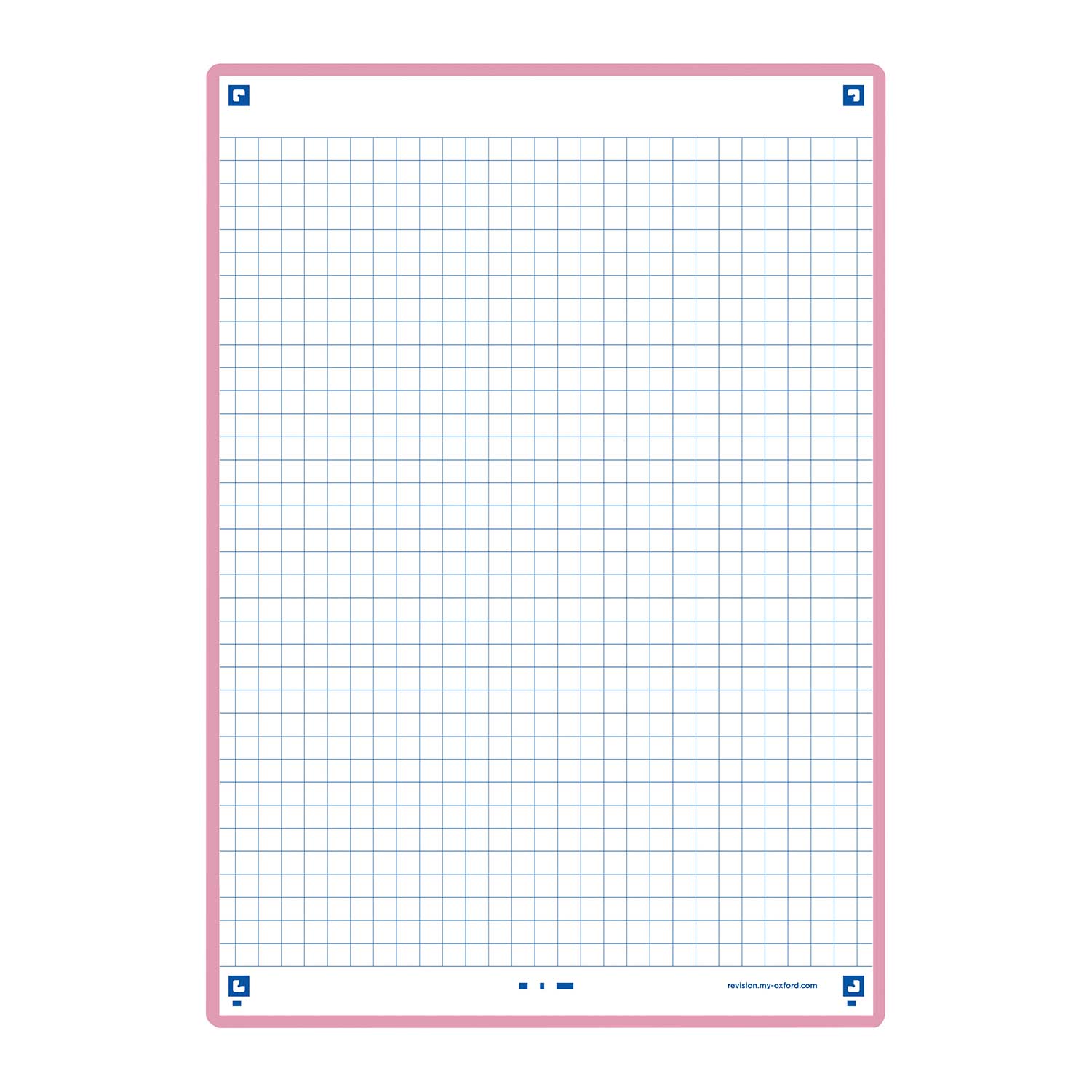 Ficha De Revisao 2.0 A5 Quadriculada Oxford Rosa (30 Un) 400198779 ( Imagem 3 de 3 ) - Preview
