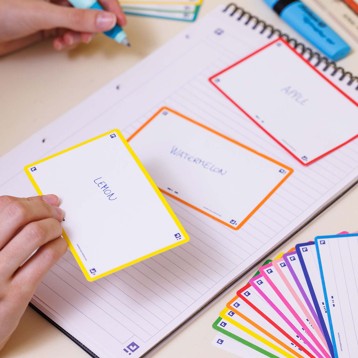 Flashcard 2.0 A7 Pautado Oxford Rosa (30 Un) 400198709 ( Imagem 3 de 4 ) - Preview