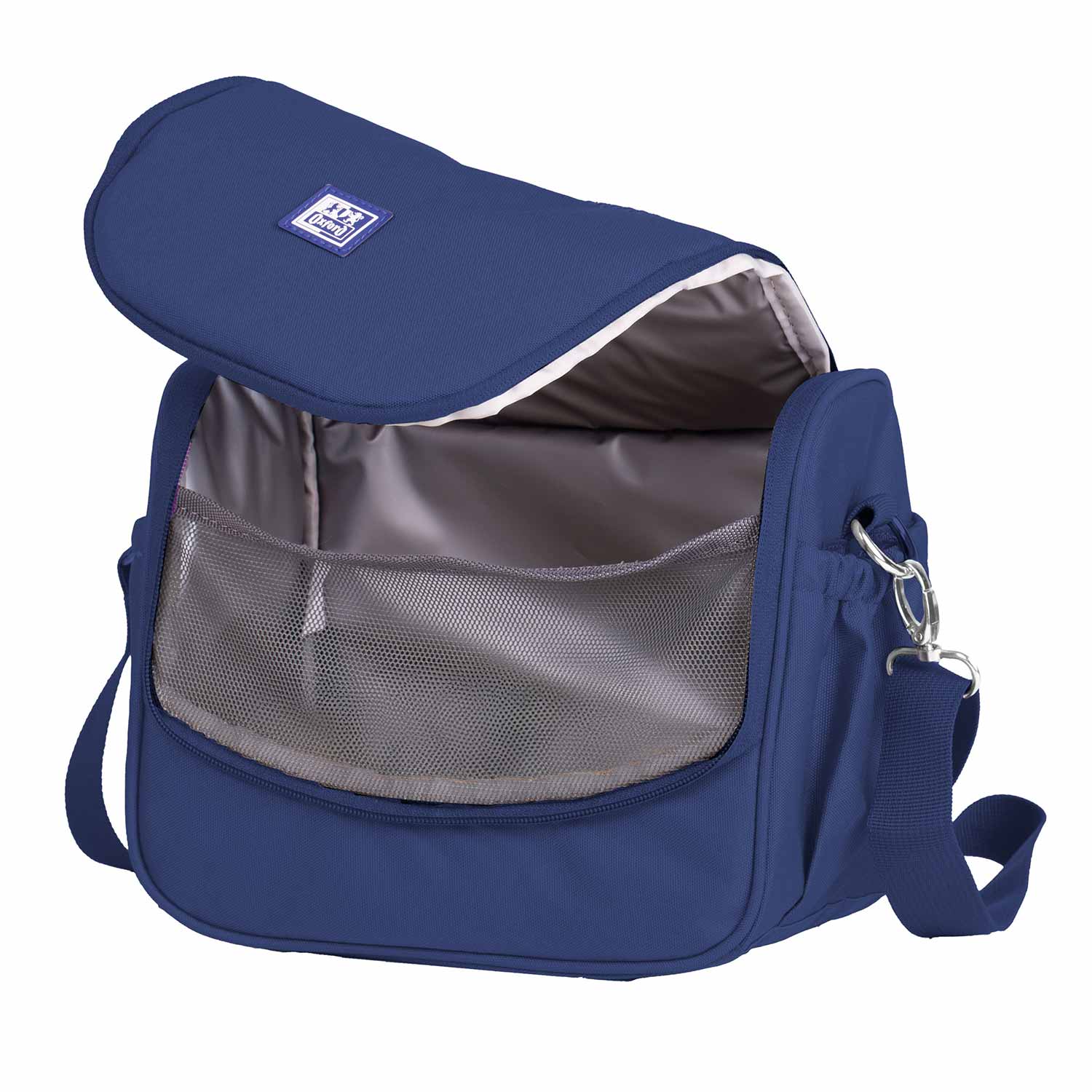 Lancheira Térmica Oxford B-Foodie Azul 25X22Xx16Cm 400189017 ( Imagem 2 de 4 ) - Preview
