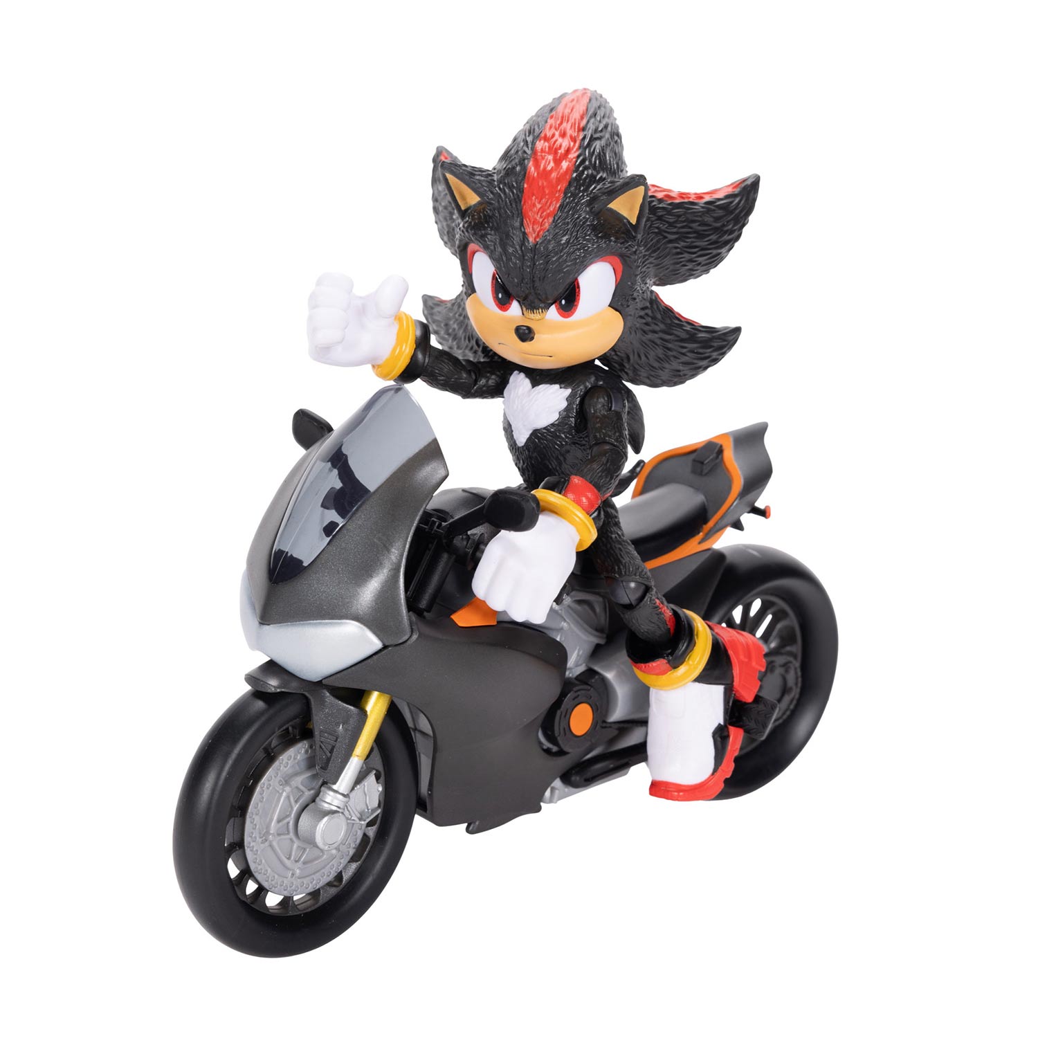 Sonic 3 Movie  5" Figure W/vehicle (Moto Shadow) ( Imagem 2 de 4 ) - Preview