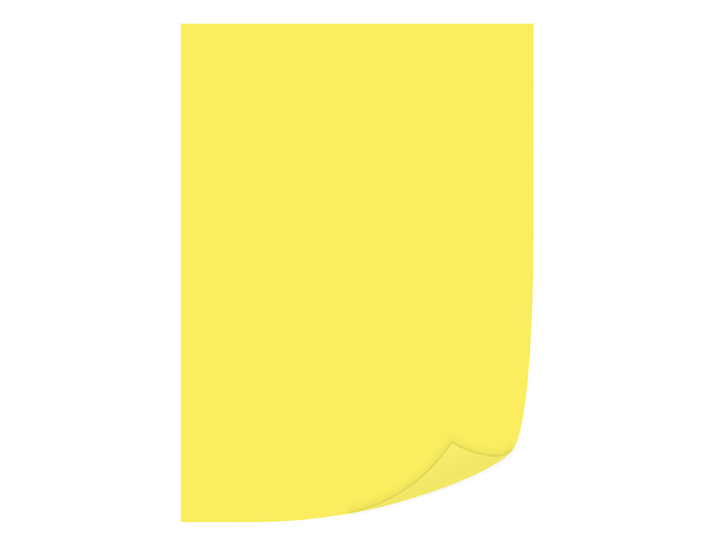 Papel de cor q-connect din a4 80gr amarelo intenso pack de 500 folhas ( Imagem 2 de 12 ) - Preview