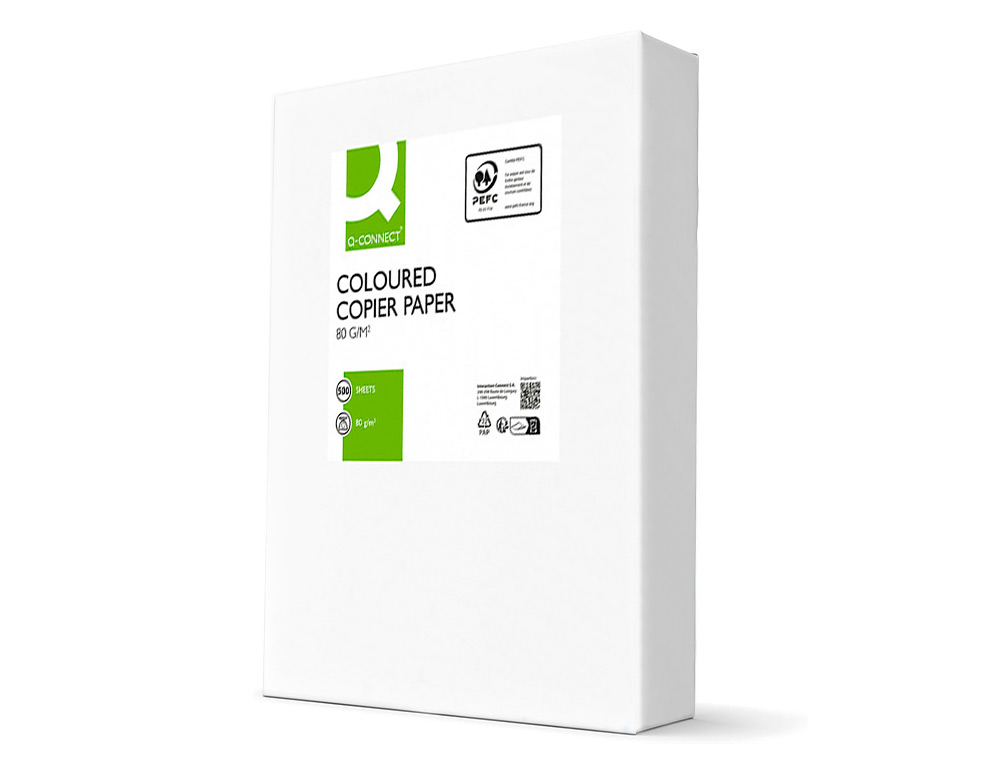 Papel de cor Q-connect. A4. Cor amarelo. 500 folhas ( Imagem 5 de 12 ) - Preview