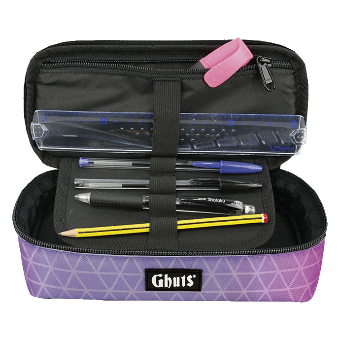 Estojo Escolar Ghuts Rectangle Pinkblue 2025 Gh157-P17 ( Imagem 2 de 2 ) - Preview