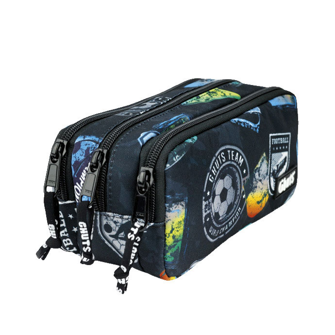 GHUTS New Triple Football Team School Pencil Case ( Imagem 2 de 2 ) - Preview
