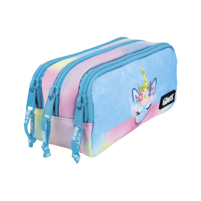 Estojo Escolar Ghuts New Triple Miss Unicorn 2025 Gh243-P02 ( Imagem 2 de 2 ) - Preview